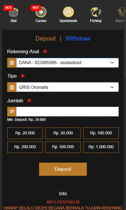 cara deposit Bajak Scater APK Gacor Update Sip